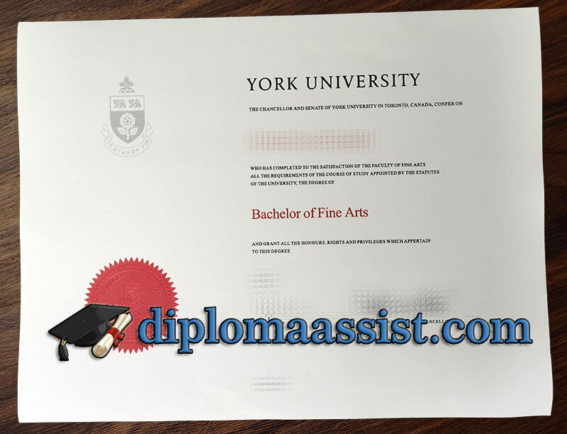 Buy York University diploma