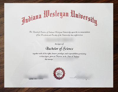 Indiana Wesleyan University degree
